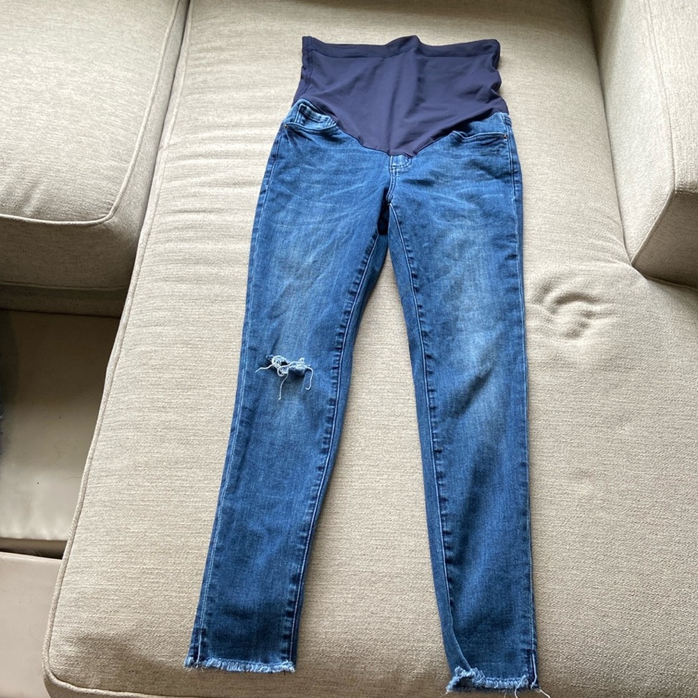Pink Blush maternity jeans